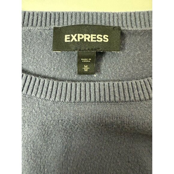 Express Capped Sleeve Crewneck Sweater M Pullover Women - Picture 6 of 7
